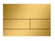 TECE-TECEsquare-II-Metall-WC-Betaetigungsplatte-Gold-Optik-gebuerstet-Zweimengentechnik-9240838 gallery number 1